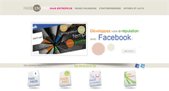 Desktop Screenshot of page-entreprise.com