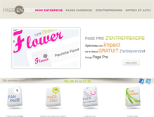 Tablet Screenshot of page-entreprise.com
